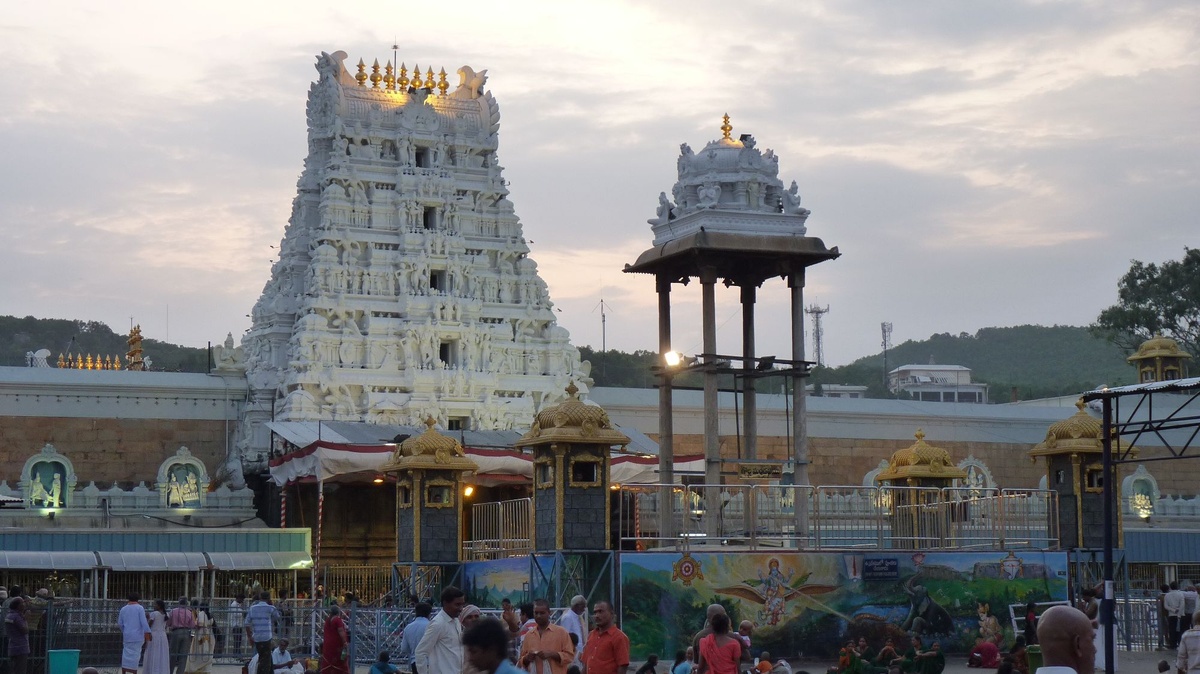 Tirumala Temple view 1